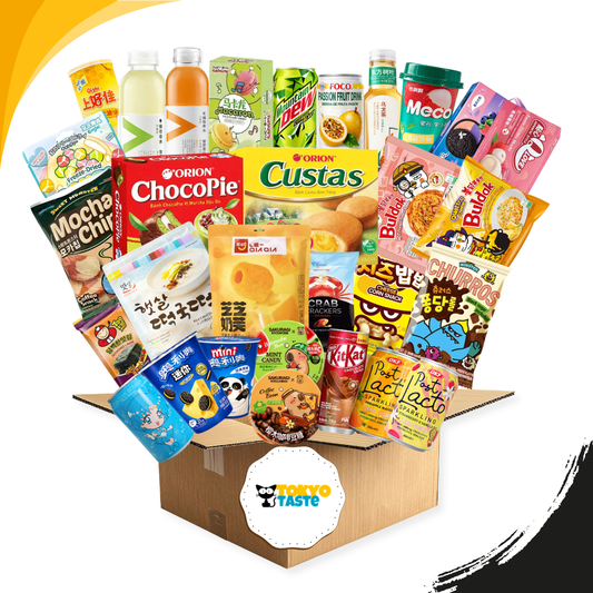 GIGA Pack - Kóstoló csomag: Ázsiai snack válogatás