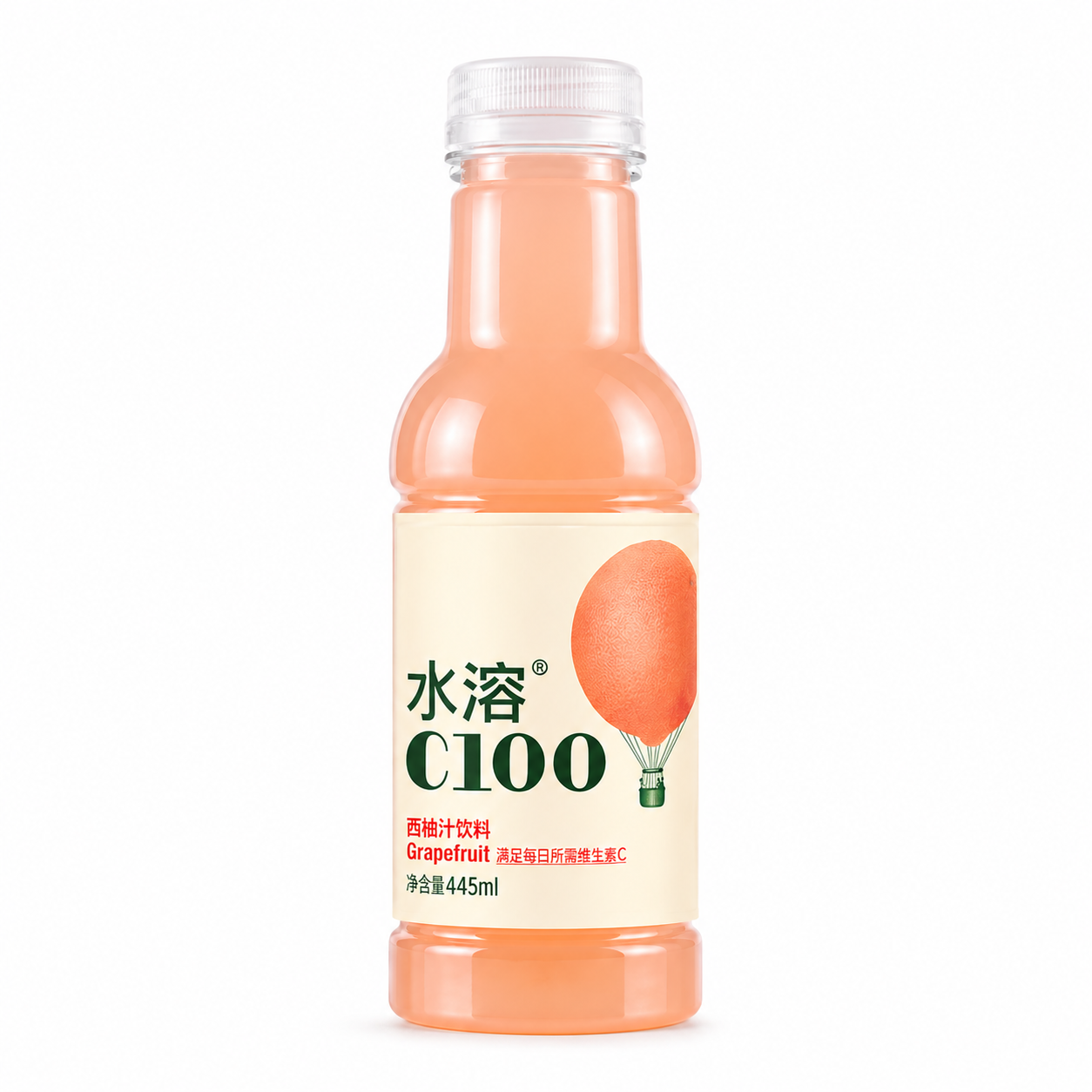 ShuiRongC Grapefruit Ízű C-vitaminos Ital 445ML
