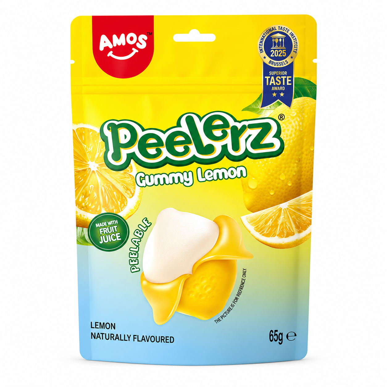 Peelerz Citrom Ízű Hámozható Gumicukor 65GAMOS