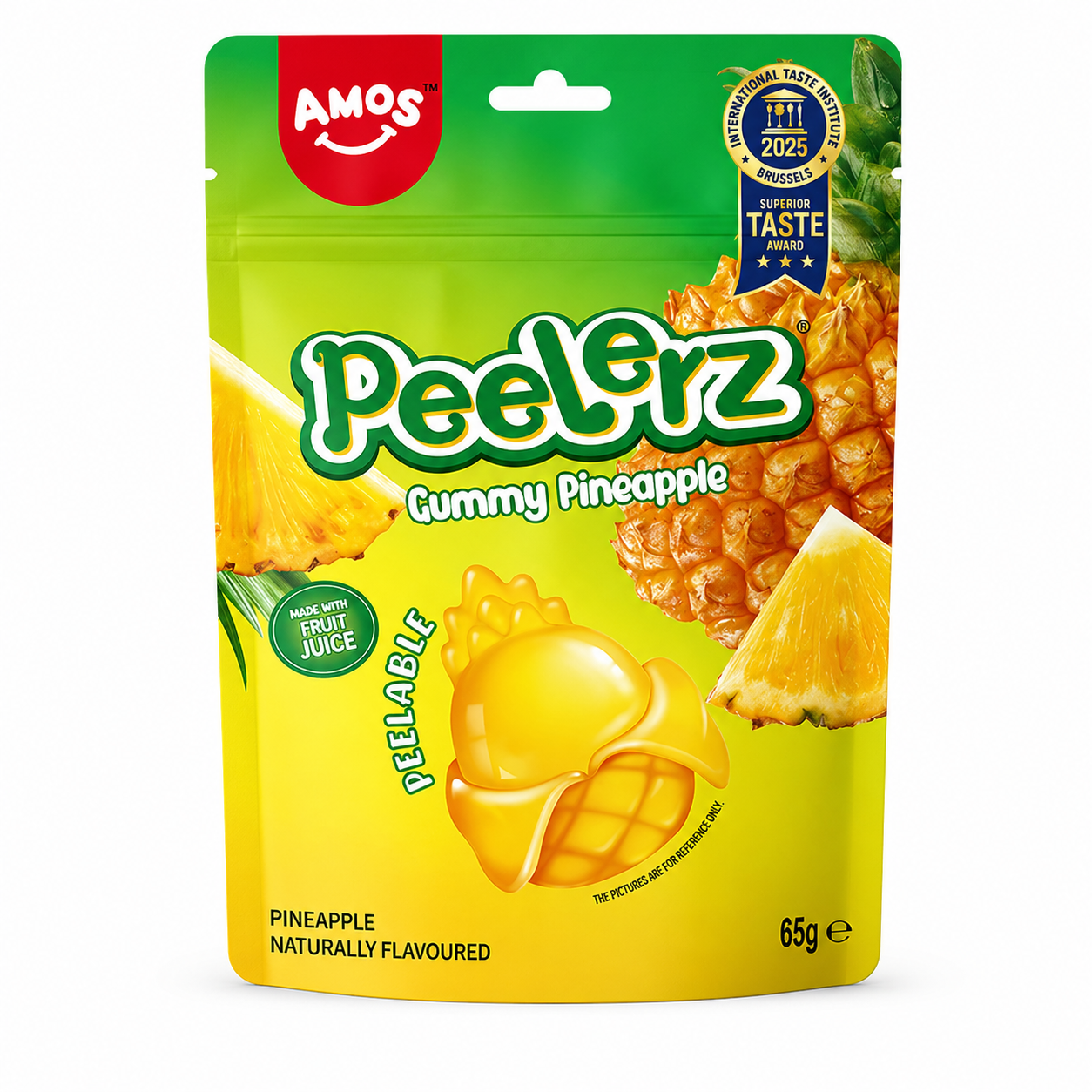 Peelerz Ananász Ízű Hámozható Gumicukor 65GAMOS