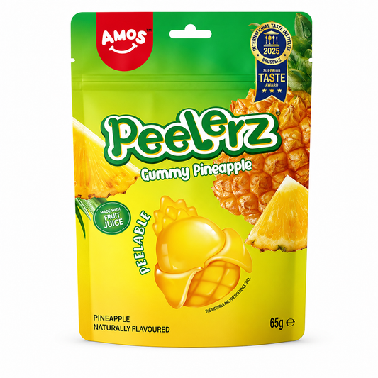 Peelerz Ananász Ízű Hámozható Gumicukor 65GAMOS