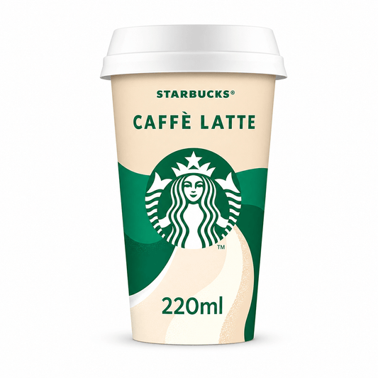 Starbucks - Caffé Latte UHT Félzsíros Kávés Tejital 220MLStarbucks