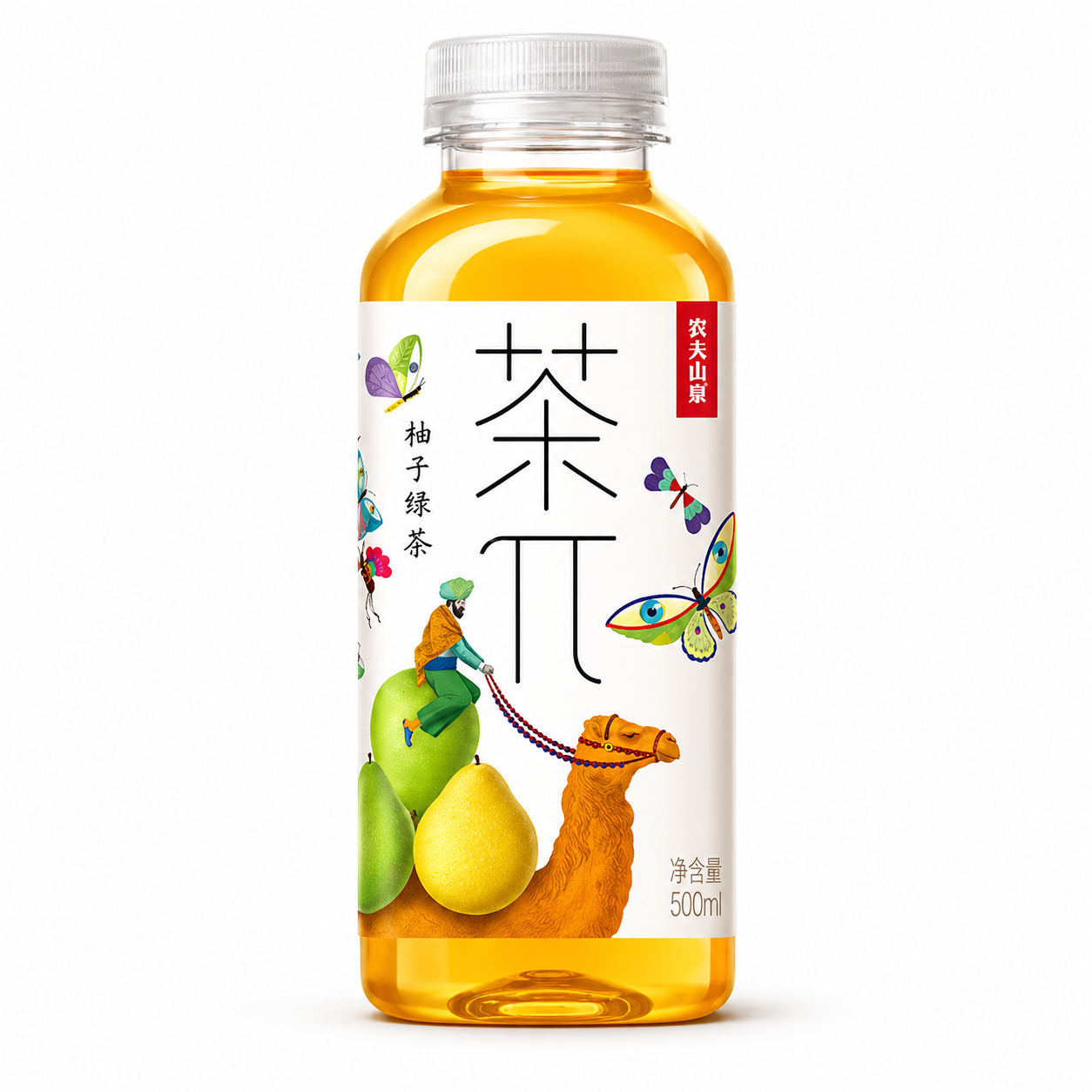 Chapai - Yuzu / Grapefruit Ízű Zöld Tea 500MLNongfu Spring