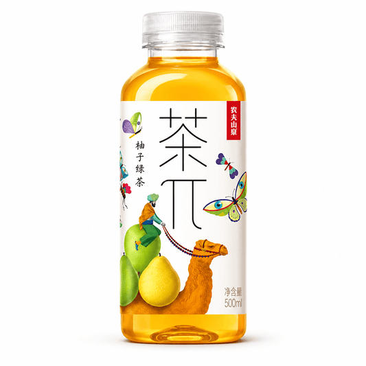 Chapai - Yuzu / Grapefruit Ízű Zöld Tea 500MLNongfu Spring