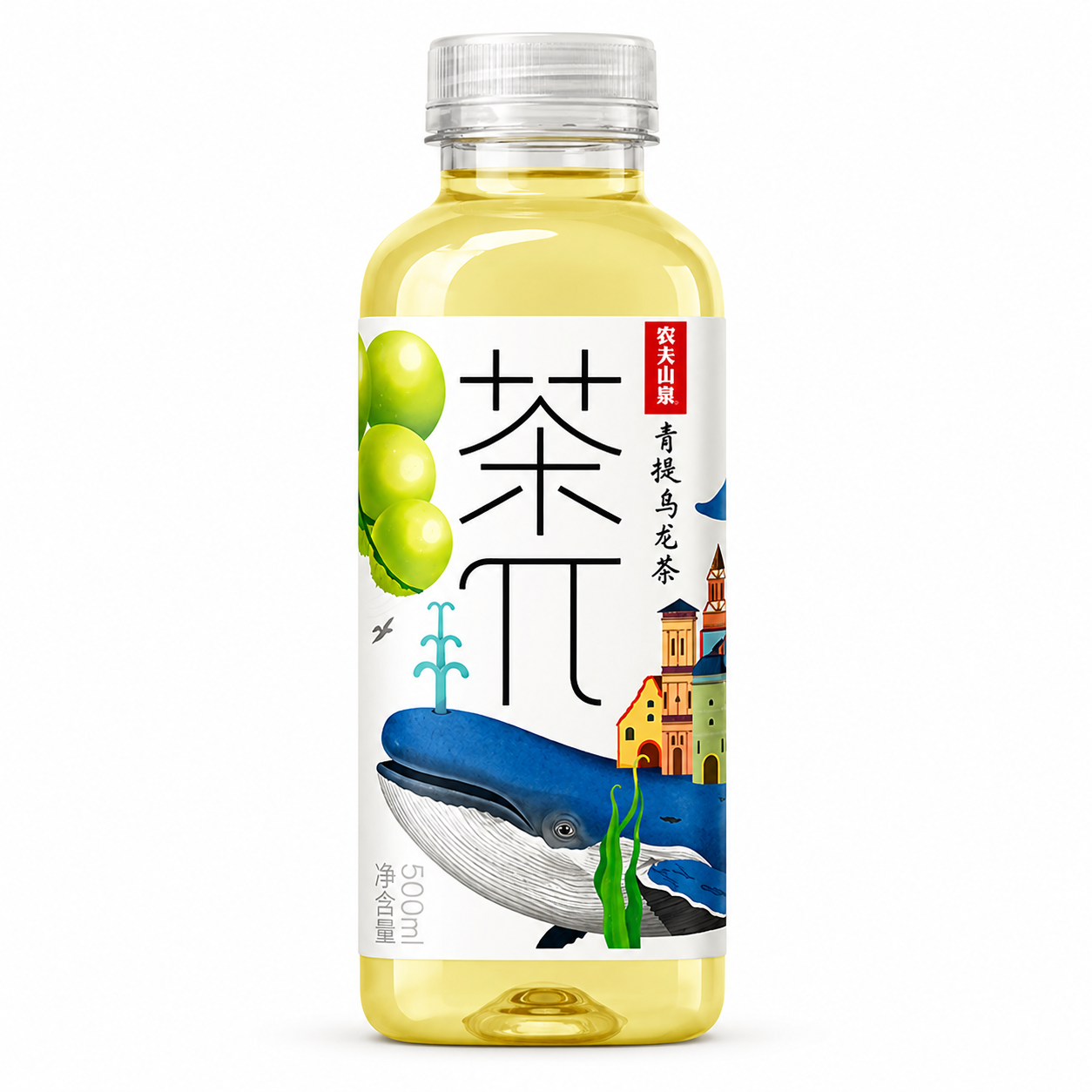 Chapai - Zöld Szőlő Ízű Oolong Tea 500MLNongfu Spring