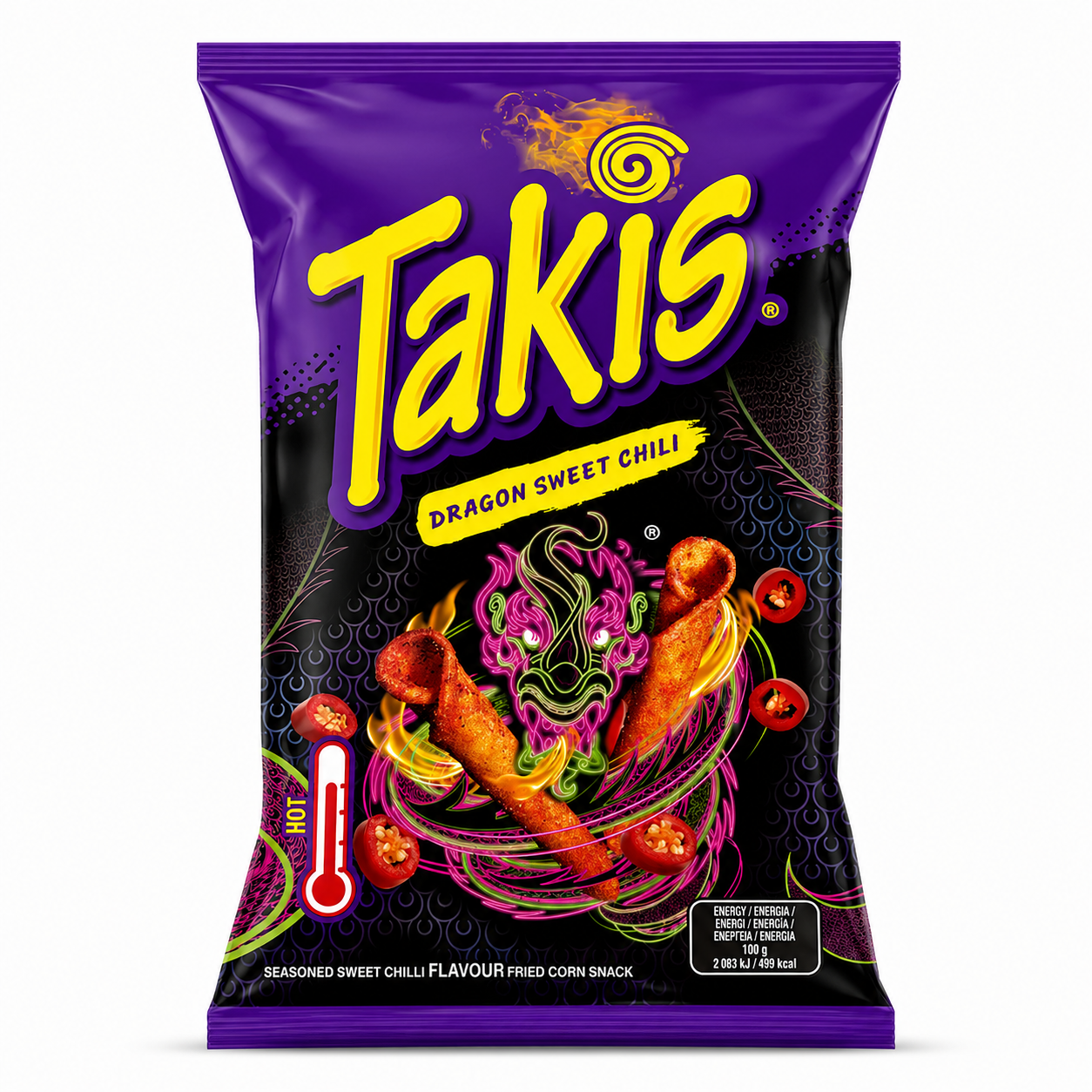 TAKIS Édes Chilis Ízű Kukorica Chips 100G