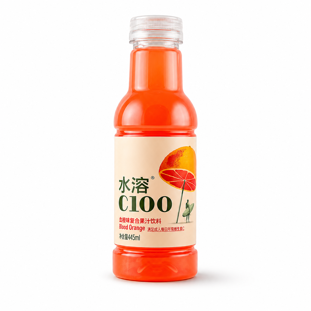 ShuiRongC Vérnarancs Ízű C-vitaminos Ital 445ML