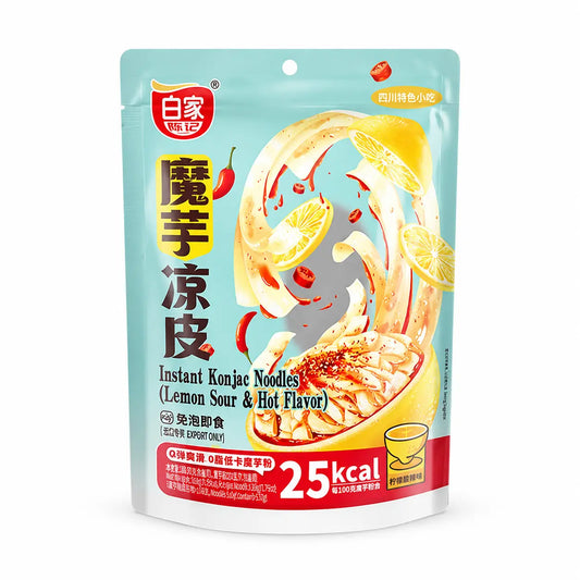 A-Kuan Konjac Instant Tészta Savanyú-Citromos Csípős Ízben 310G