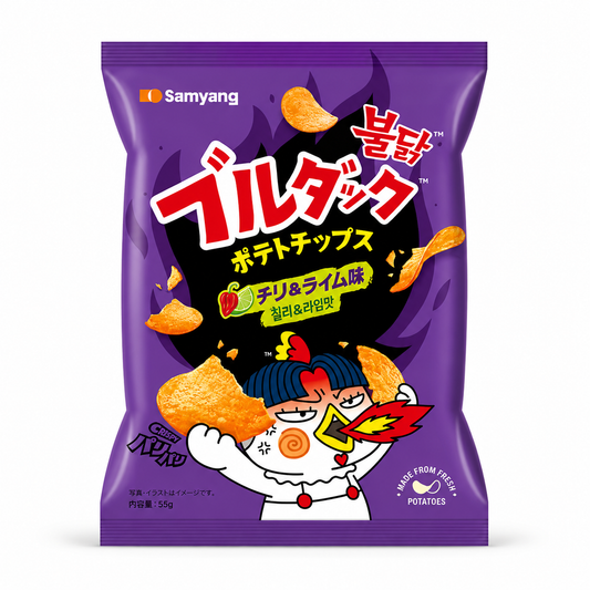 Samyang Buldak Habanero & Lime Ízű Burgonyachips 55GR