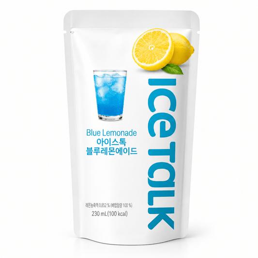 Ice Talk Kék Limonádé Ízű Ade 230ML