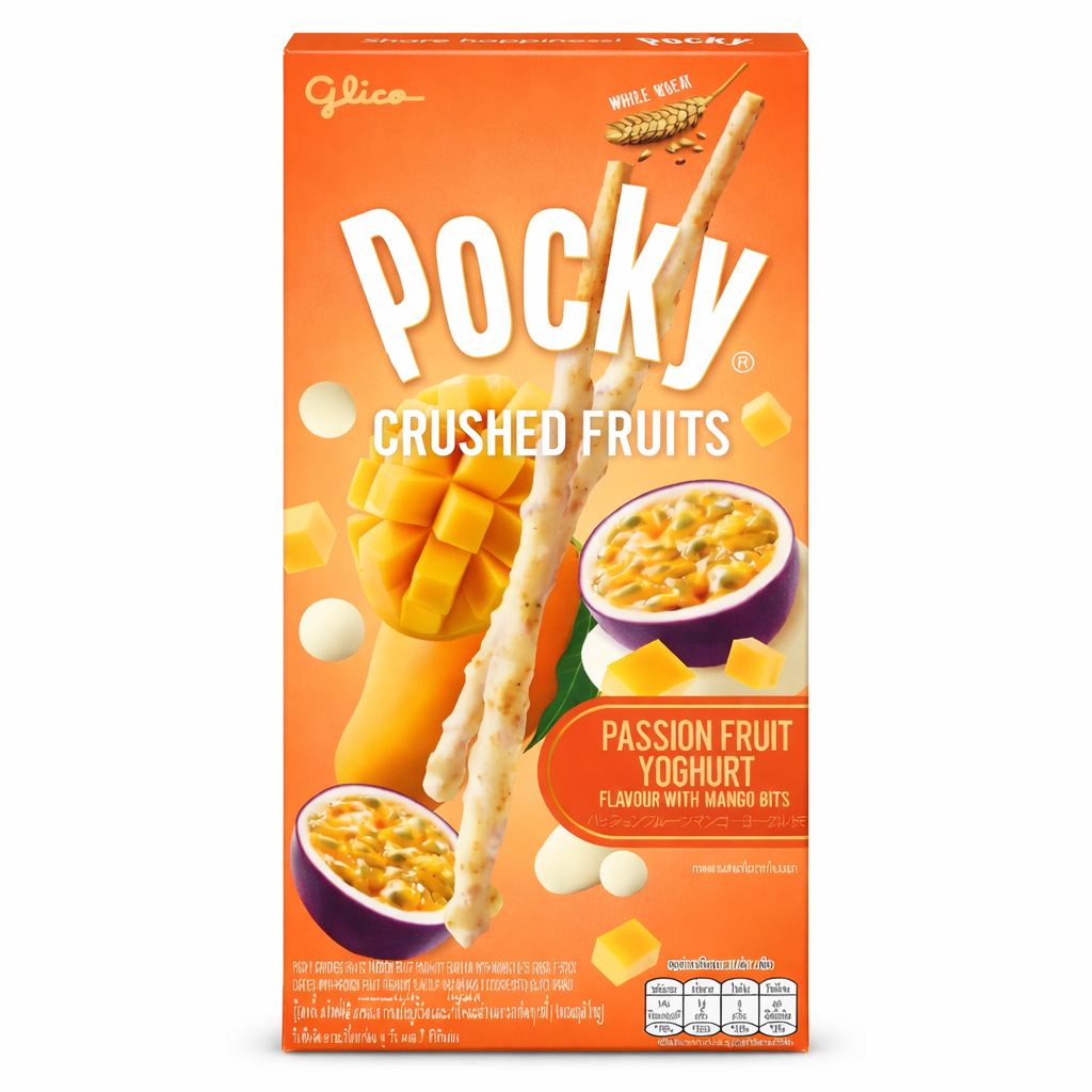 Pocky Maracuja És Mangó Ízű Joghurtos Pálcikák 38G