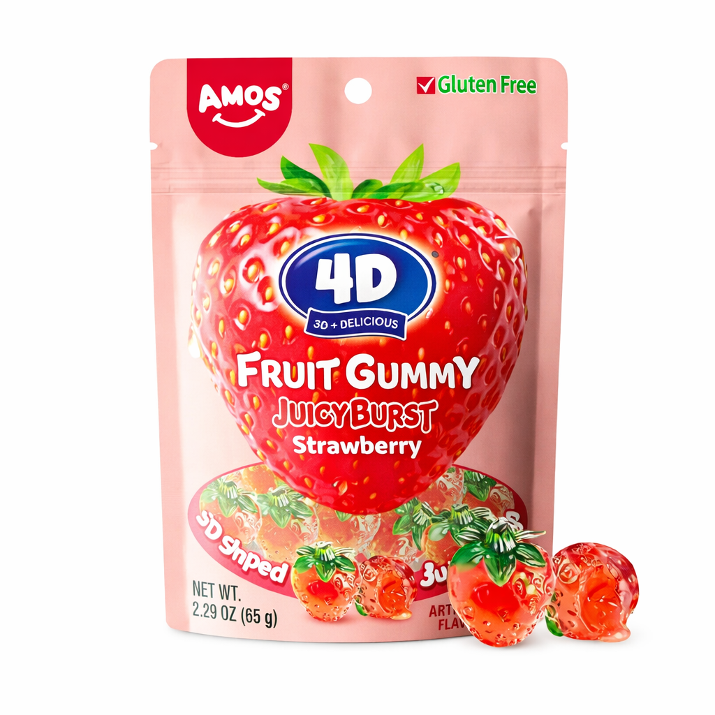 4D Epres Töltött Gumicukor 65G
