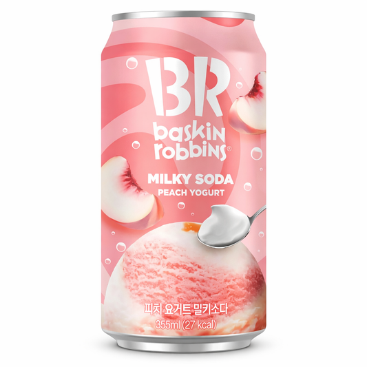 Őszibarackos Joghurtos Szénsavas Koreai Limonádé 350ML