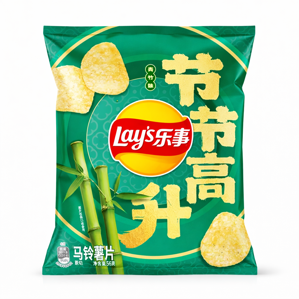 Lay’s Bambuszrügy Ízű Burgonyachips 56G