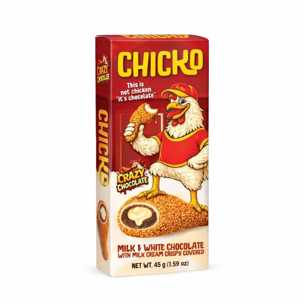 Chicko Csirkecomb Formájú Csokoládé 50G