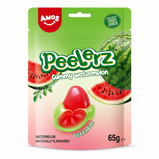 Peelerz Görögdinnye Ízű Hámozható Gumicukor 65G