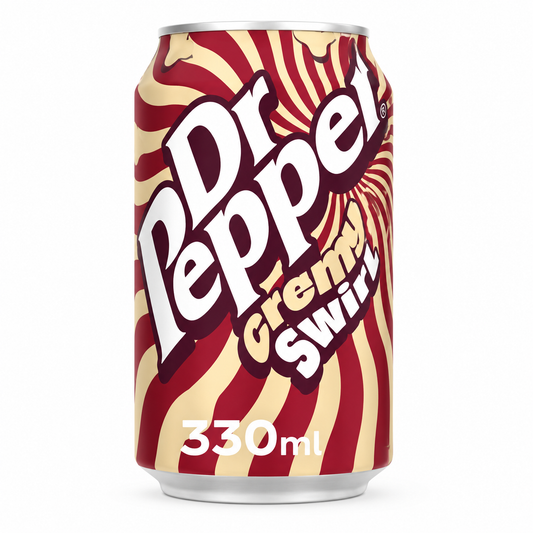 Dr Pepper Cream Swirl Krémes Szénsavas Üdítőital 330ML
