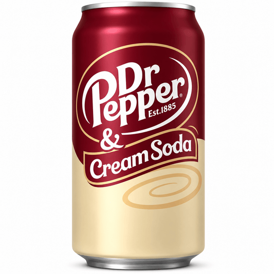 Dr. Pepper  Cream Soda Ízű Szénsavas Üditőital 355ML
