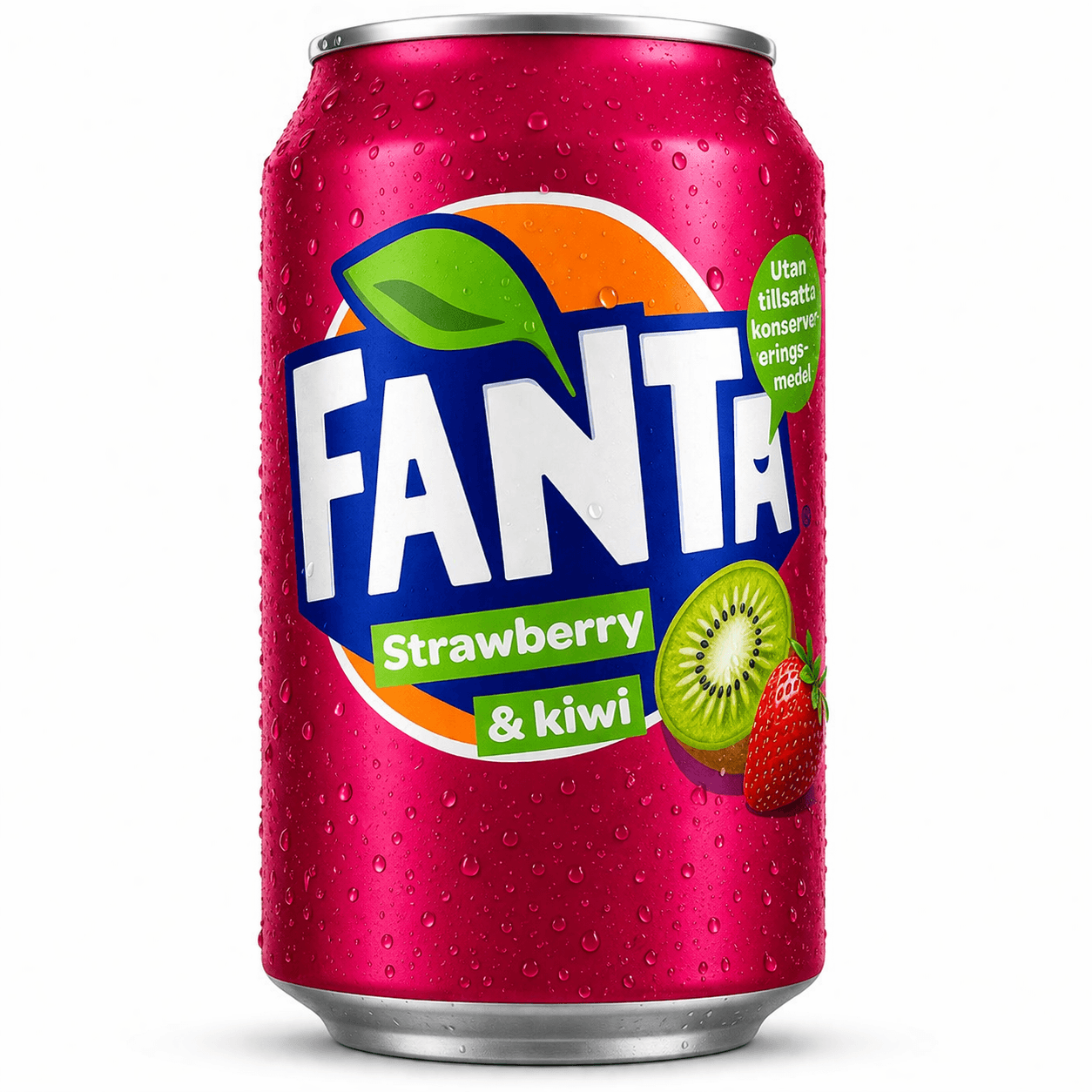 Fanta Eper - Kiwi Ízű Szénsavas Üditőital 330ML