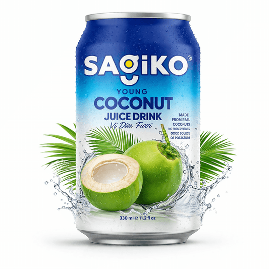 Sagiko Kókuszital Kókuszdarabokkal 320ml