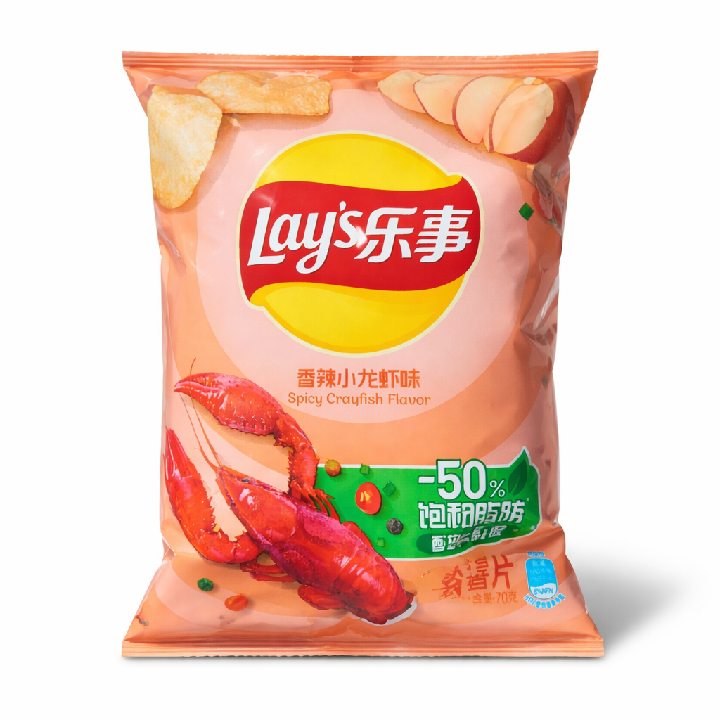 Lay’s Csípős Rák Ízű Chips 70G