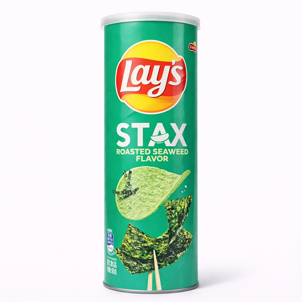Lay's Stax Pirított Tengeri Alga Ízű Chips 90G