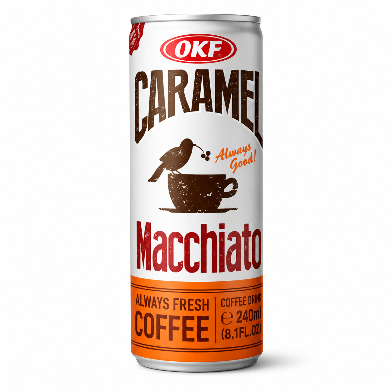 OKF Karamellás Macchiato Kávéital 240ML
