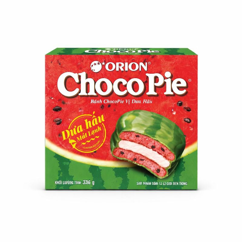 Orion Choco Pie Görögdinnye Ízű Süti 336G