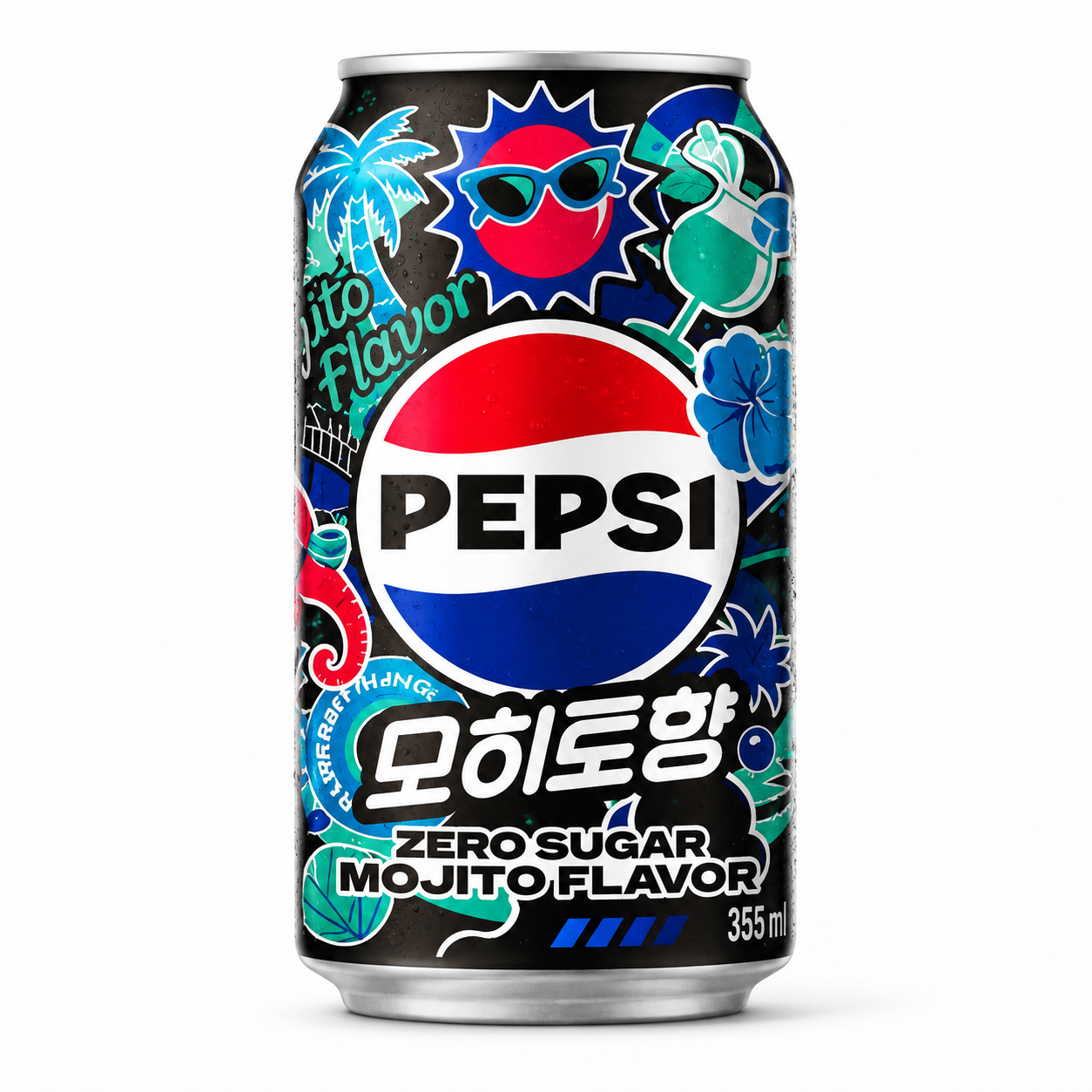 Pepsi Zero Sugar Mojito Ízű Szénsavas Üdítőital 355ML