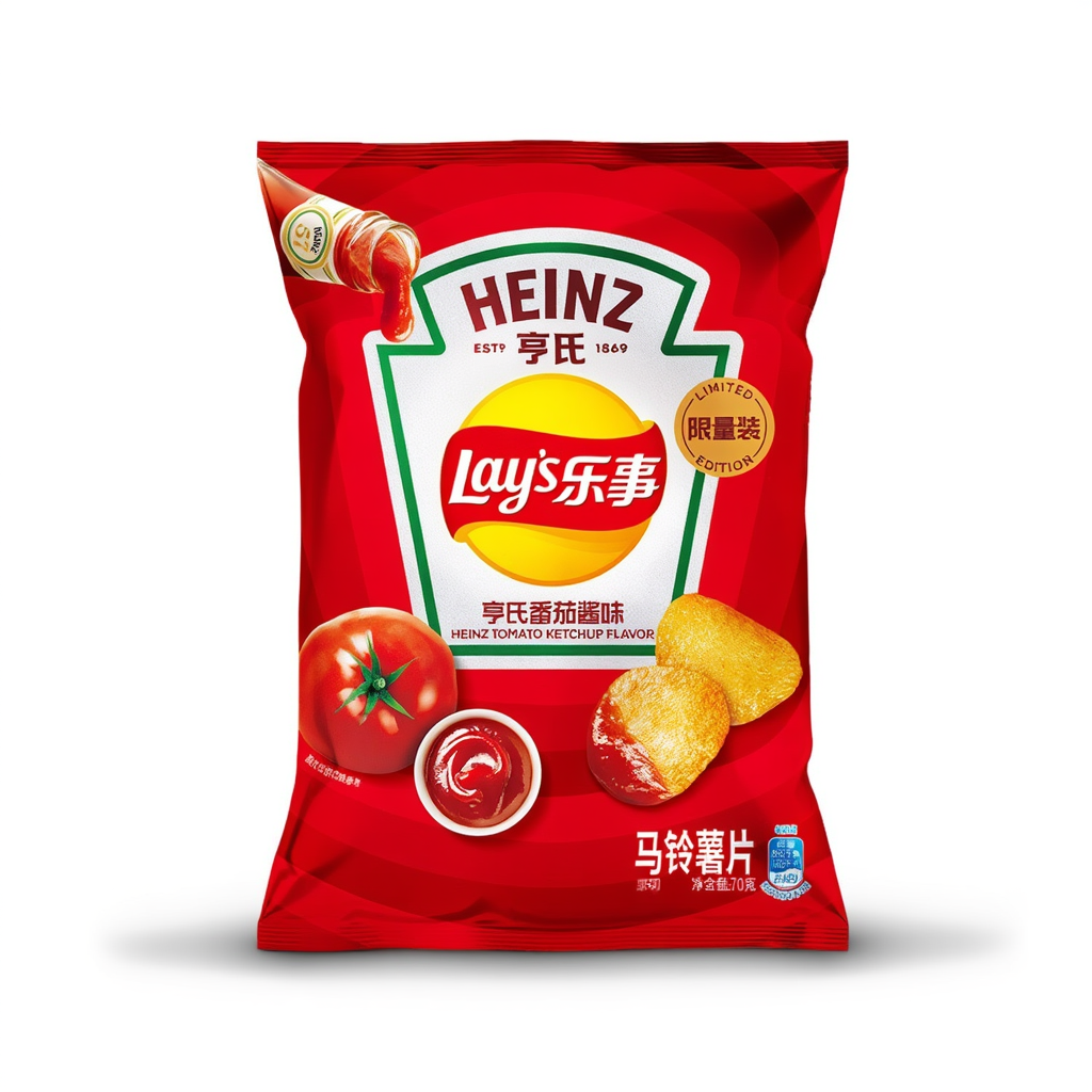 Lay's Heinz Ketchup Ízű Chips 70G