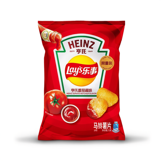 Lay's Heinz Ketchup Ízű Chips 70G