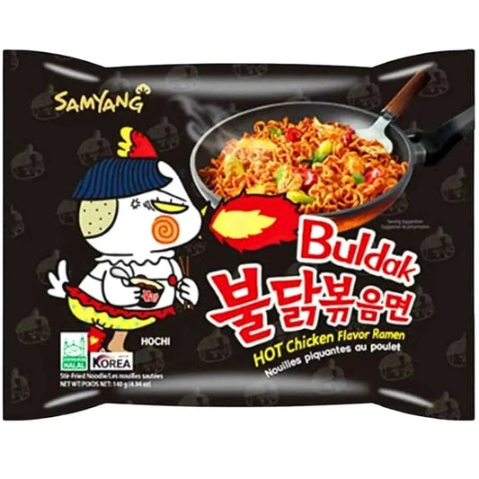 Buldak Csípős Csirke Ízesítésű Tészta Klasszikus, 140gr (SamYang) -