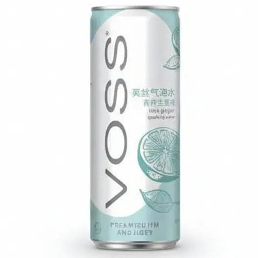 Voss Lime és Gyömbér Ízű Szénsavas Üdítőital 330ML