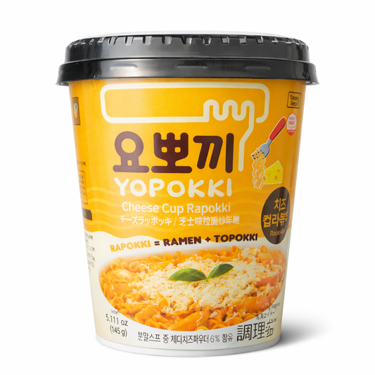 Yopokki Sajtos Rapokki Pohárban 145G
