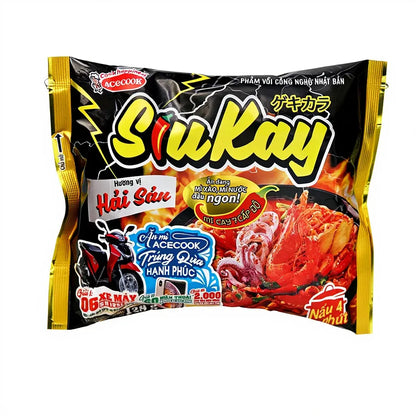 Siukay wok  Csípős Tengeriherkentyús Noodles 127G -