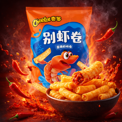 Cheetos Csípős Garnéla Ízű Chips 70G