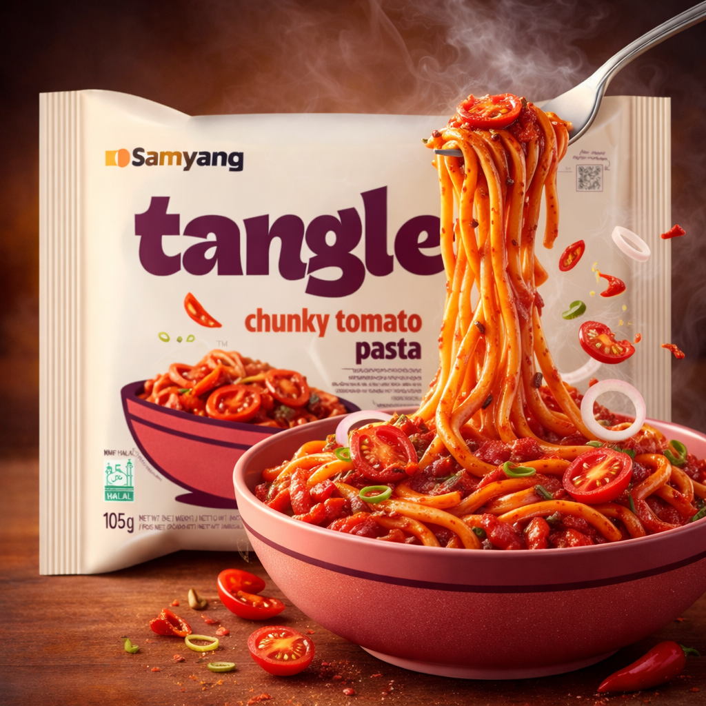 Tangle Rusztikus Paradicsomos Tészta 105G