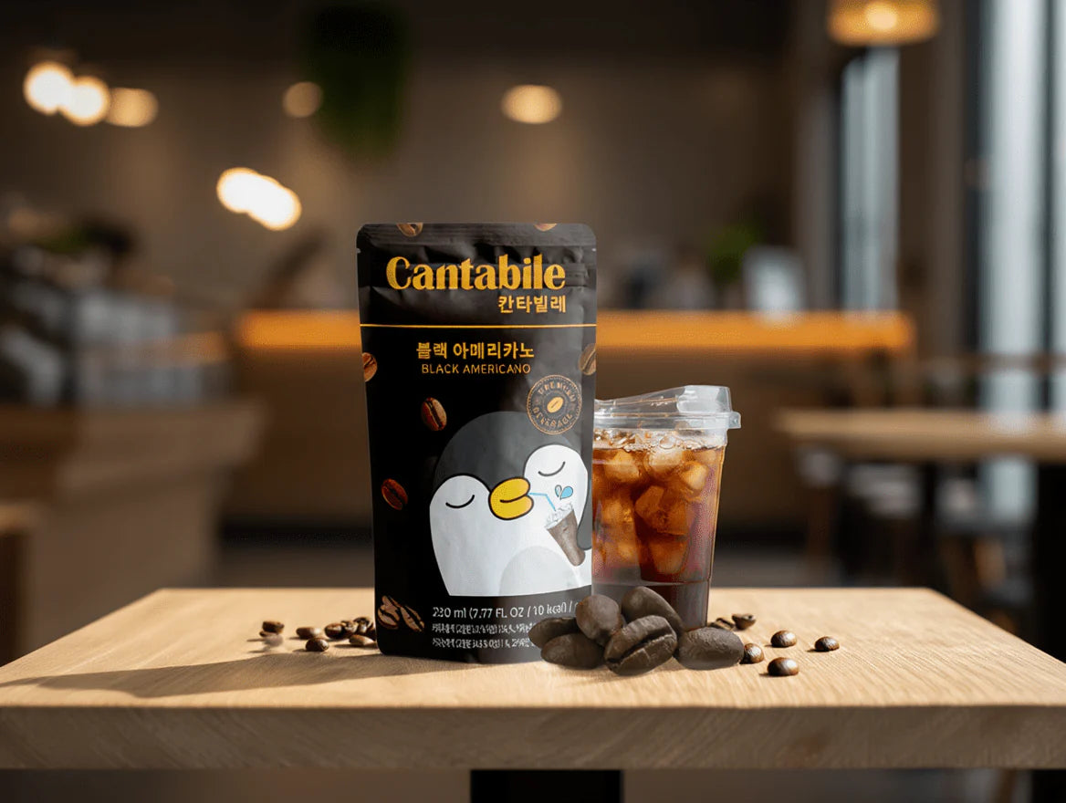 Cantabile Fekete Americano Ital 230ML -