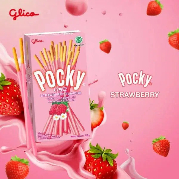 Glico Pocky Epres Ropi 45G -