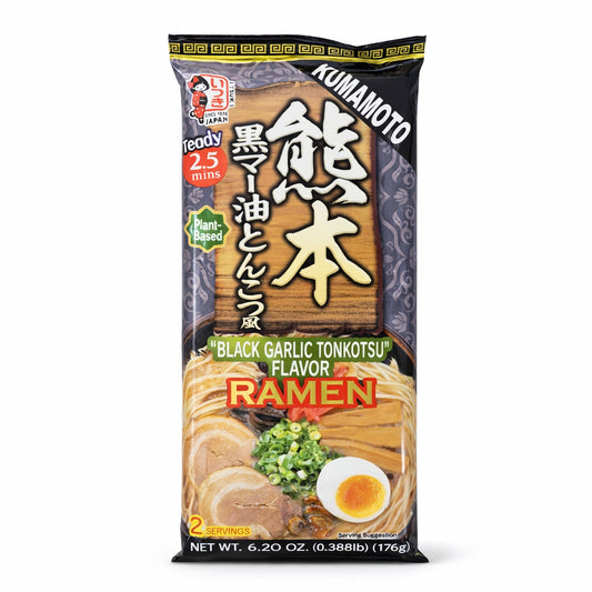 Itsuki Kumamoto Fekete Fokhagymás Tonkotsu Ramen 176G csomagolás
