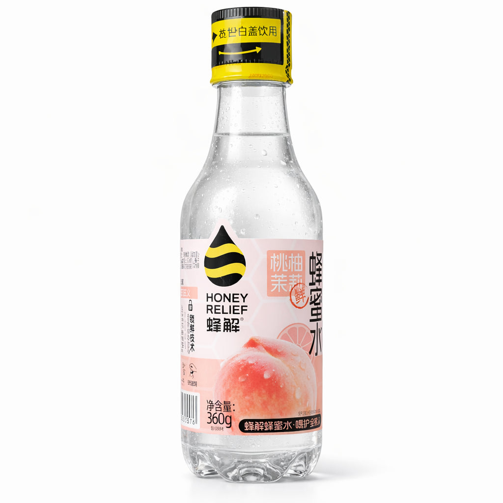 Fengjie Őszibarack-Pomelo-Jázmin Frissen Keverhető Mézes Víz 400ML+36G