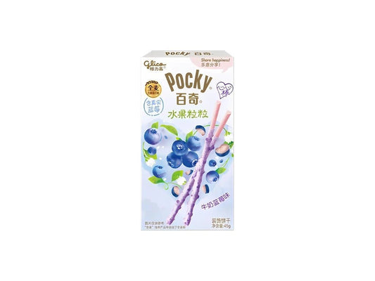 Glico Pocky Heart Tejes & Kékáfonyás Pálcikák 45g