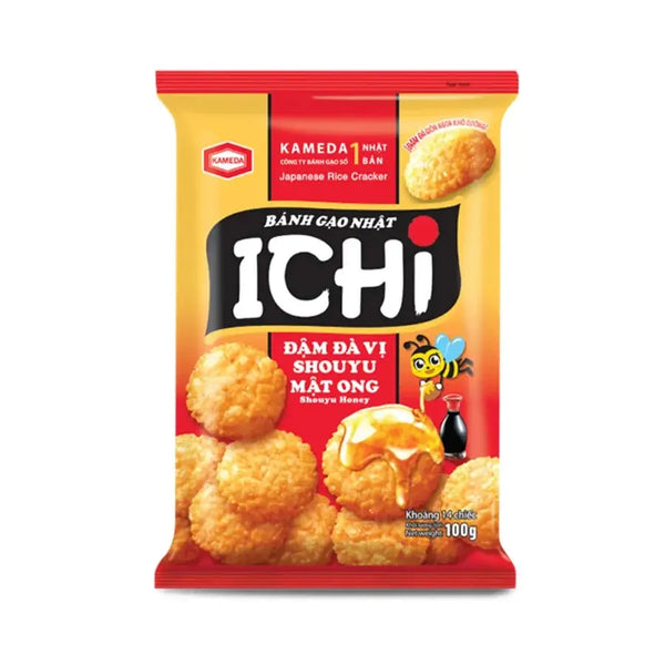 Ichi Mézes Shoyu Rizs Keksz 100g