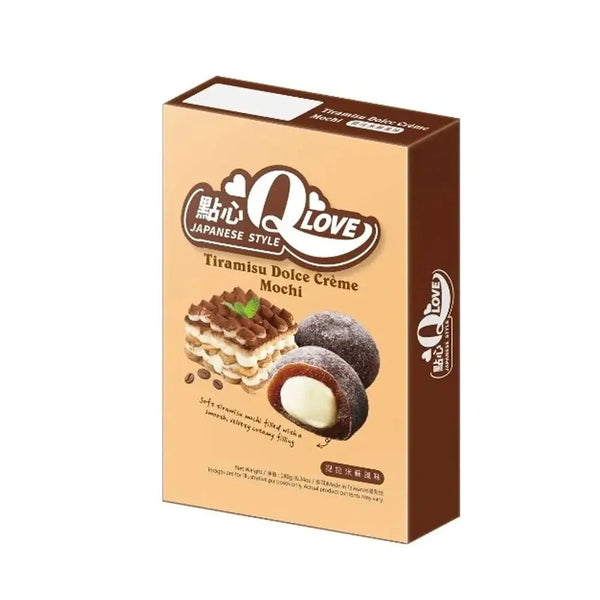 QLove Tiramisu Dolce Krém ízű Mochi, 180G -