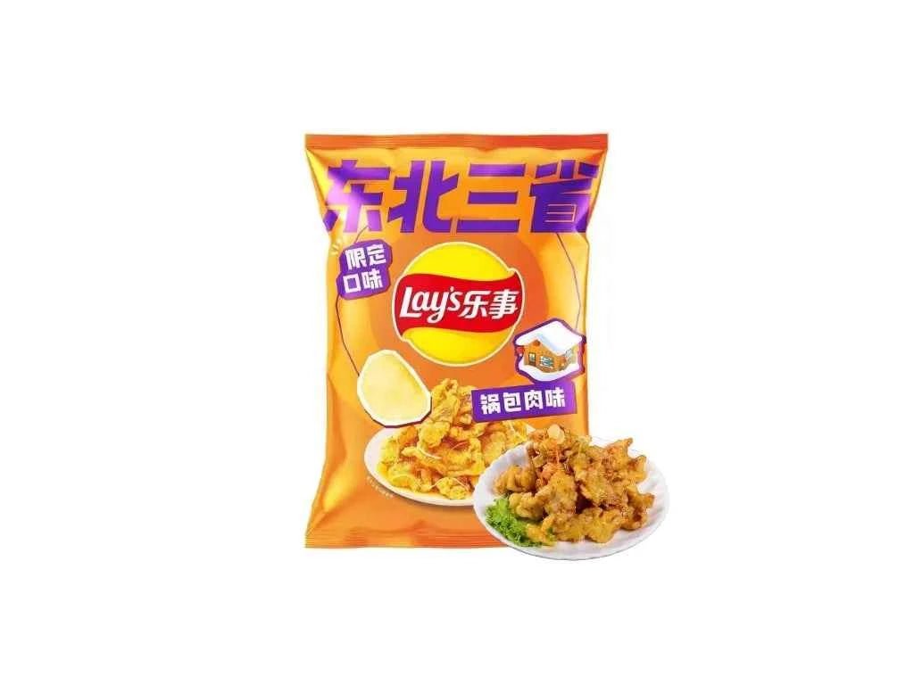 Lay’s City Édes - Savanyú Sertés Ízű Chips, Limitált Kiadás, 70G