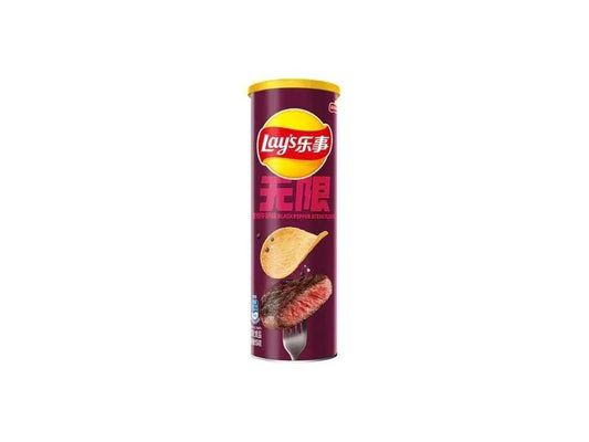 Lay’s Fekete Borsos Steak Ízű Burgonyachips, 90G