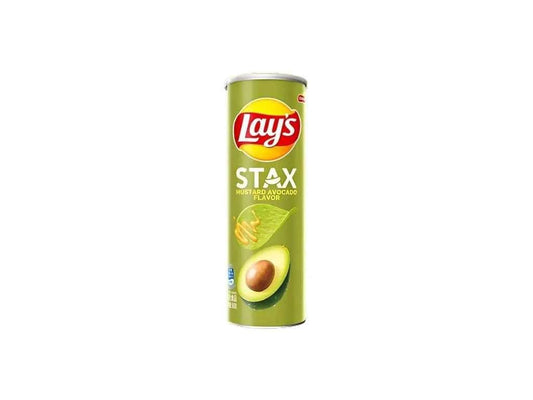 Lay’s Stax Mustáros Avokádó Ízű Burgonyachips, 90G