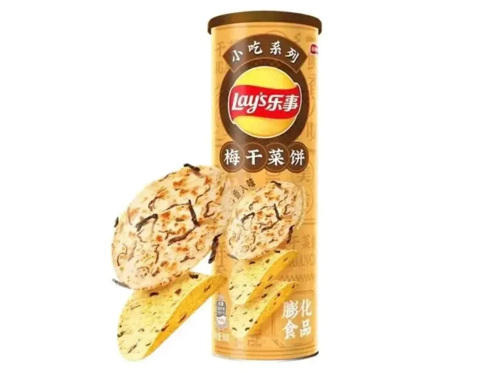 Lay’s Stax Szárított Szilvás-Zöldséges Palacsinta Ízű Chips, 90G -