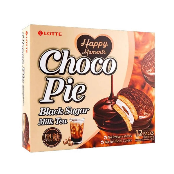 Lotte Choco Pie Barna Cukros Tejes Tea Ízű Süti 336G -