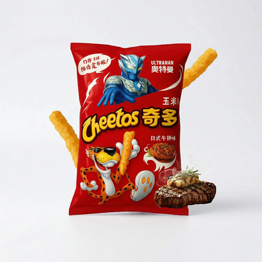 Cheetos Japán Steak Ízű Chips,90G Cheetos